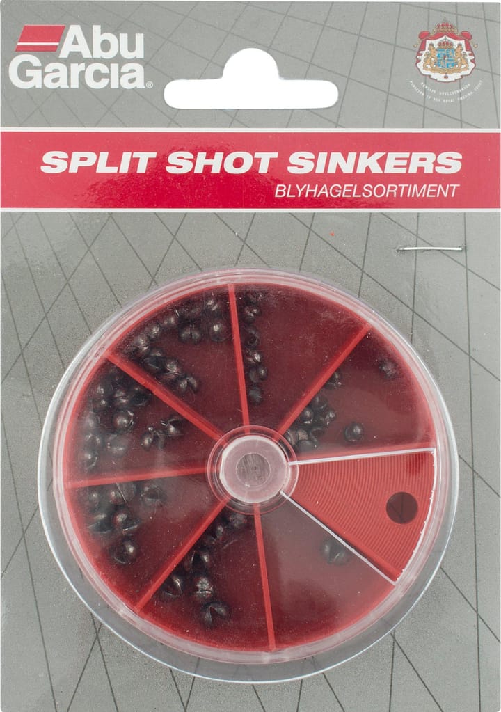 Abu Garcia Assorted Split Shot Sinkers Abu Garcia