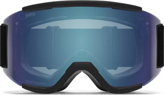 Smith Unisex Squad Black / ChromaPop Everyday Blue Mirror Smith
