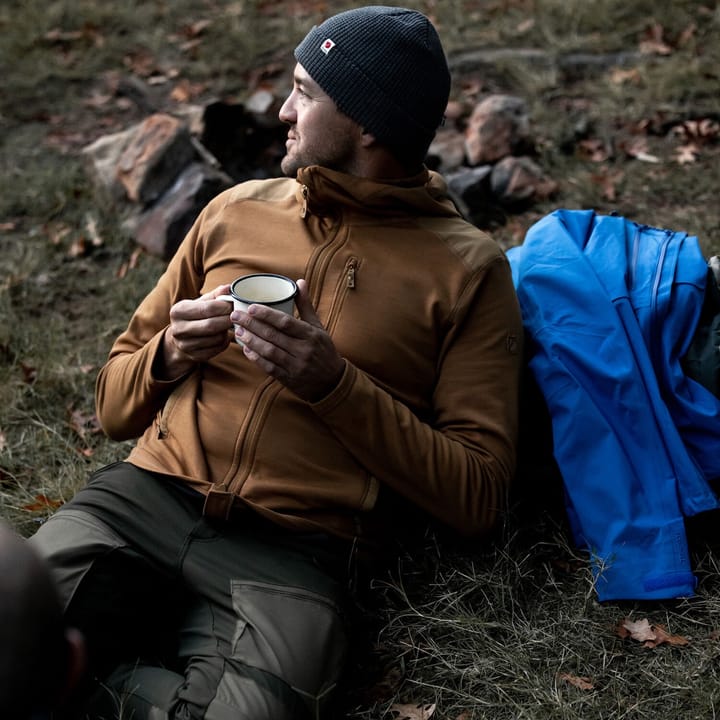 Fjällräven Men's Keb Fleece Hoodie Deep Forest Fjällräven