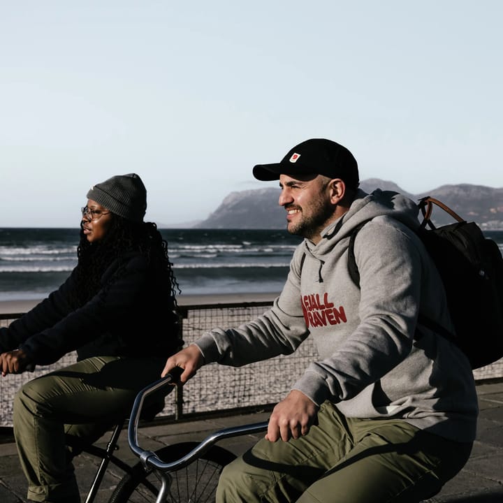 Fjällräven Men's Fjällräven Logo Hoodie Black Fjällräven