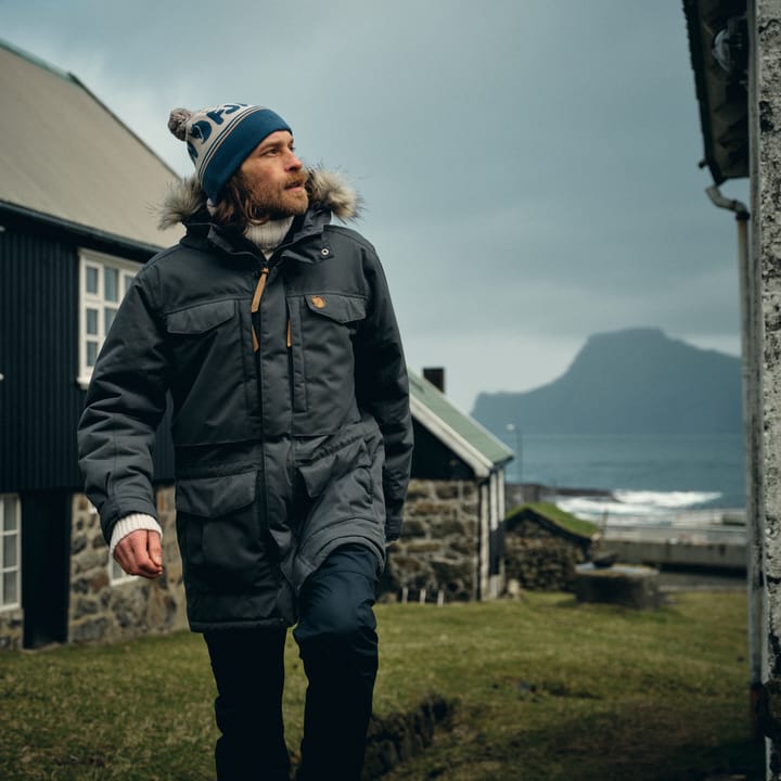 Fjällräven Fjällräven Pom Hat Chalk White-Indigo Blue Fjällräven Fjällräven Fjällräven Pom Hat Chalk White-Indigo Blue Fjällräven