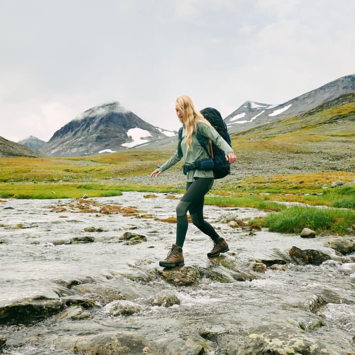 Fjällräven Abisko Trekking Tights Pro W Deep Forest-Iron Grey Fjällräven