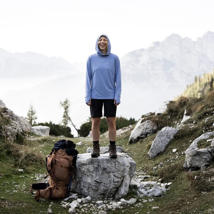 Fjällräven Women's Abisko Sun-Hoodie Ultramarine Fjällräven