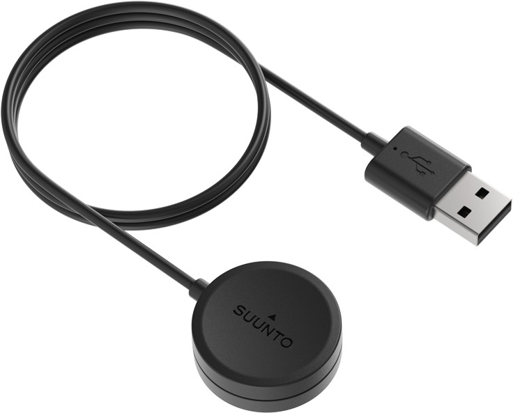 Suunto Charging Cable Black Elektroniikkatarvikkeet OneSize