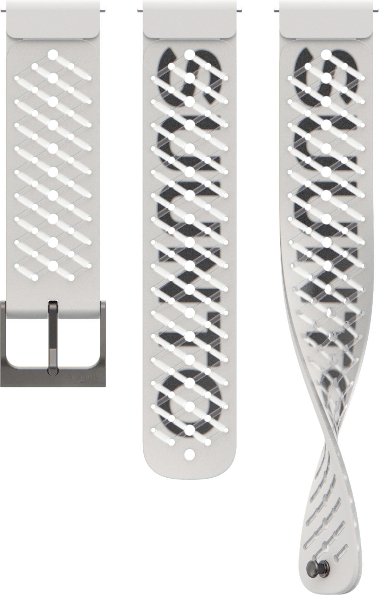 Suunto 22 Ath5 Silicone Strap Pearl White