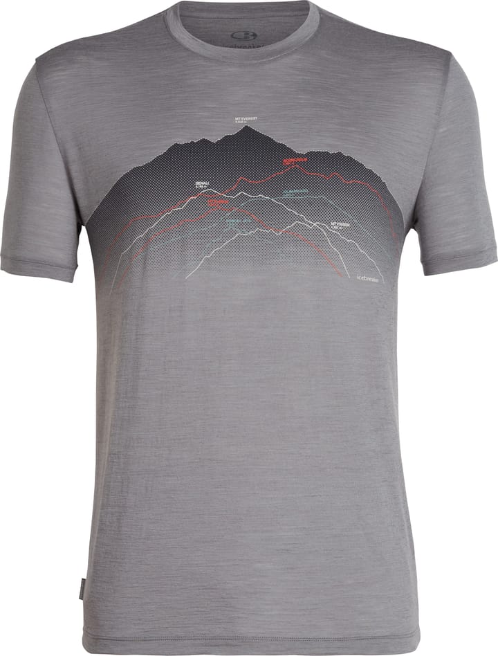 Icebreaker Men's Spector SS Crew Seven Sum Metro Icebreaker