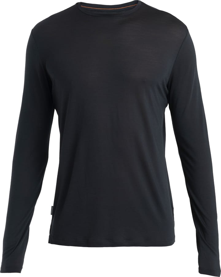 Icebreaker Men's Merino 125 Cool-Lite™ Sphere III Long Sleeve Tee Black Icebreaker