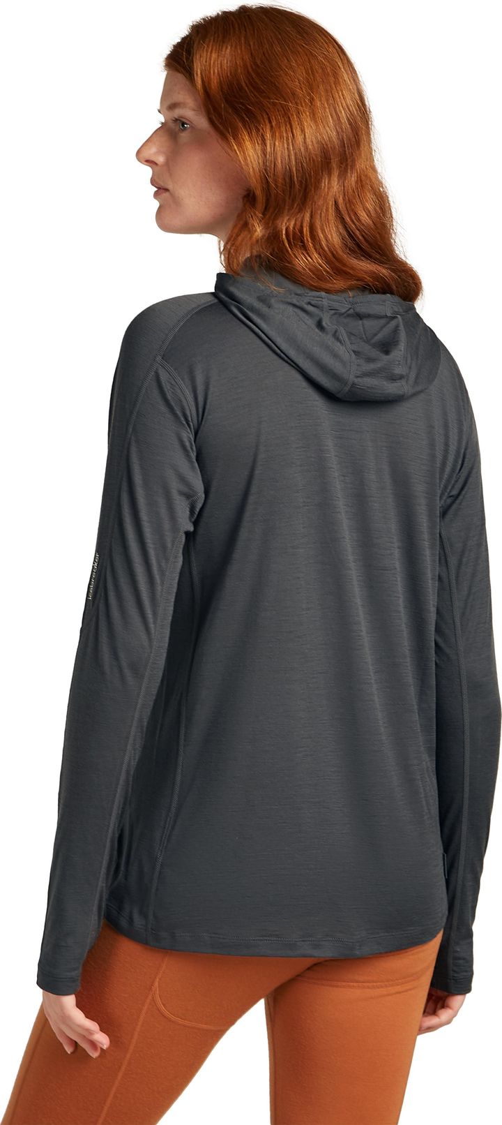 Icebreaker Women 150 Merinofine™ Ace Ls Hoodie Upf Black Icebreaker