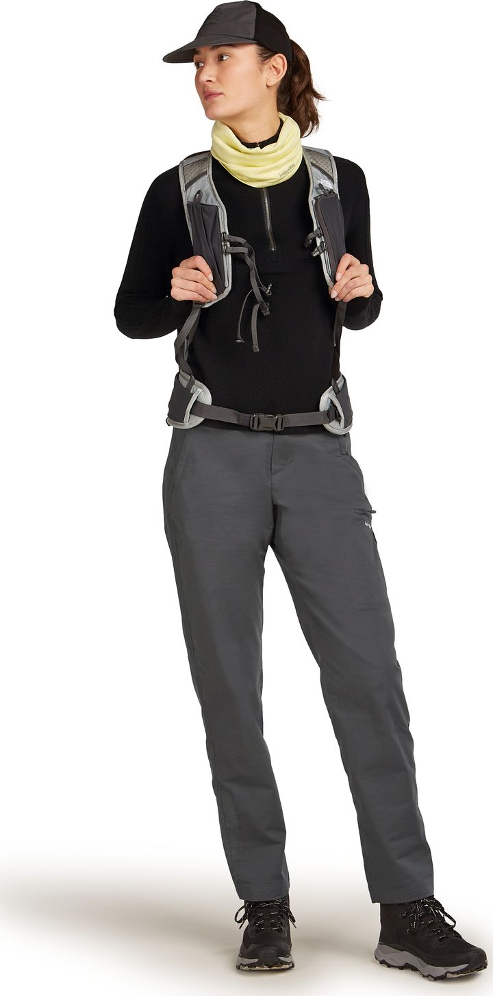 Icebreaker Women's Icebreaker Anniversary Original Longsleeve Half Zip Black Icebreaker