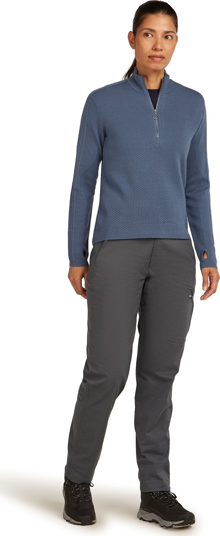 Icebreaker Women's Icebreaker Anniversary Original Longsleeve Half Zip Dawn Icebreaker