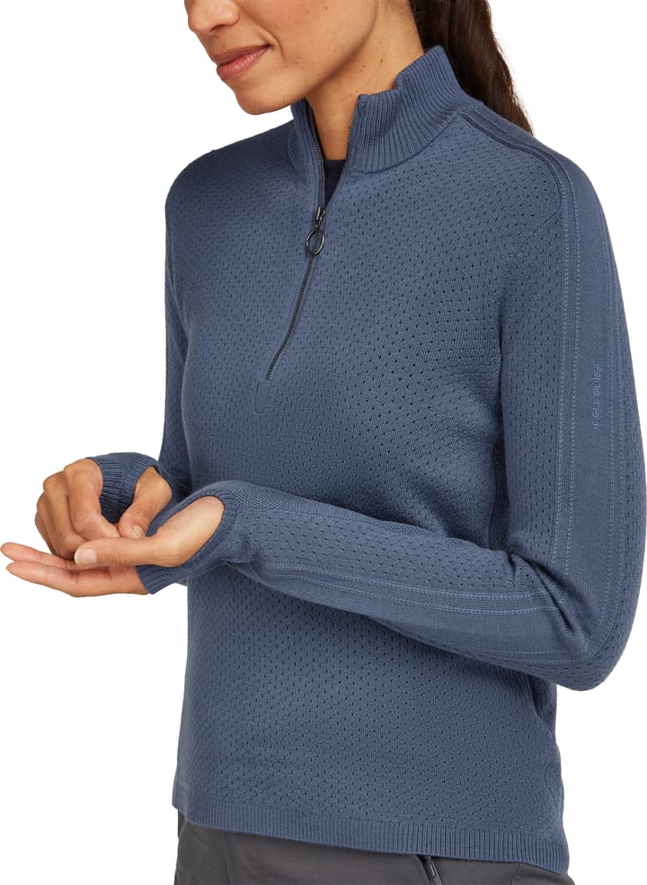 Icebreaker Women's Icebreaker Anniversary Original Longsleeve Half Zip Dawn Icebreaker Icebreaker Women's Icebreaker Anniversary Original Longsleeve Half Zip Dawn Icebreaker