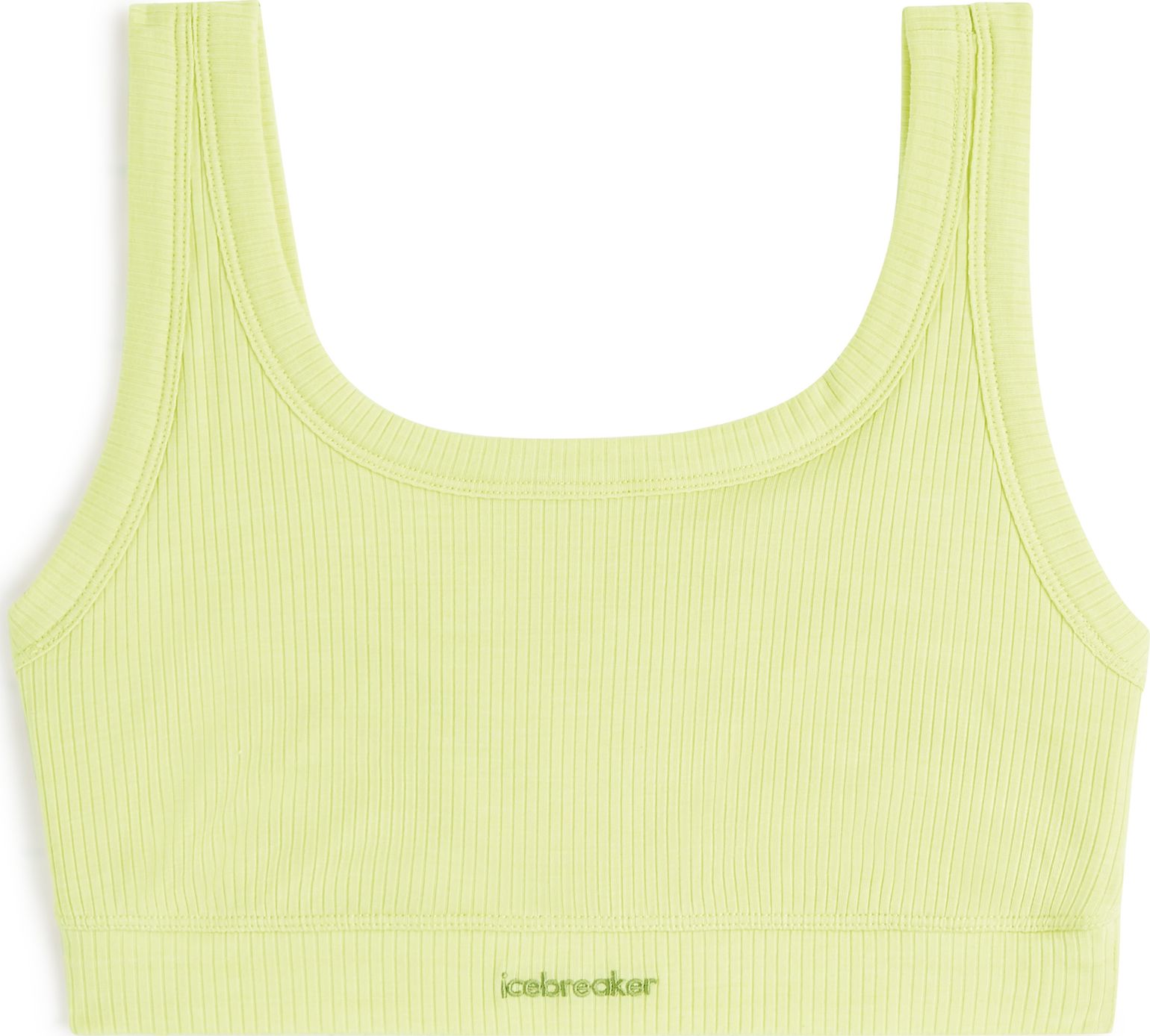 Icebreaker Women's Merino Rib Lotus Bra Citrine