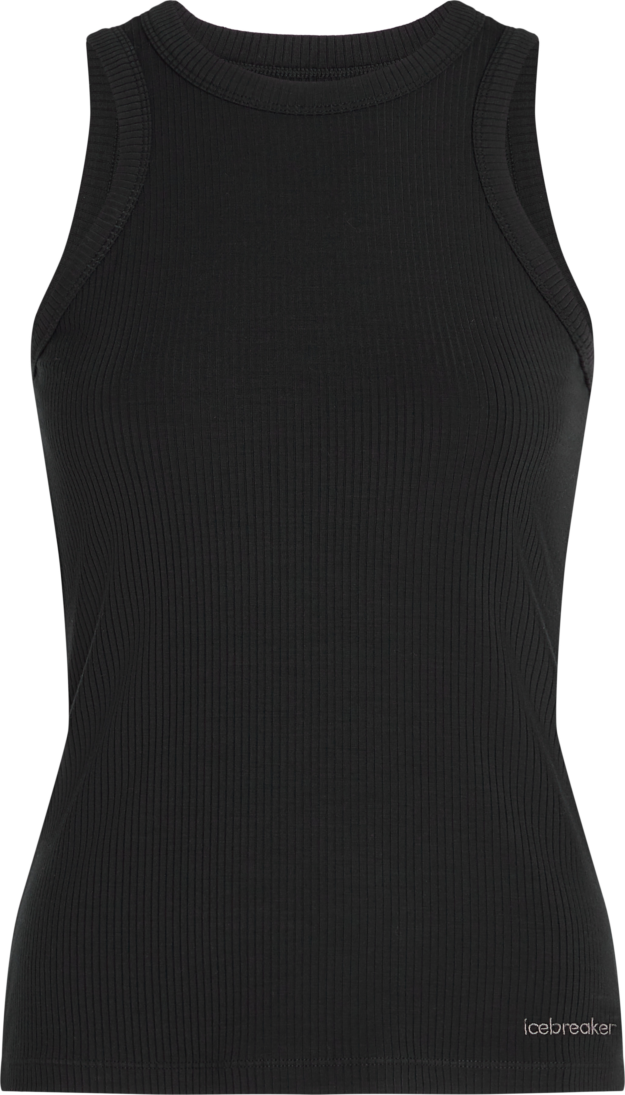 Icebreaker Women's Merino Rib Lotus Tank Black