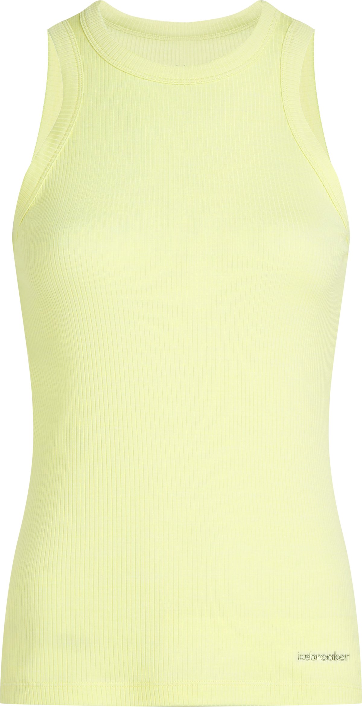 Icebreaker Women's Merino Rib Lotus Tank Citrine