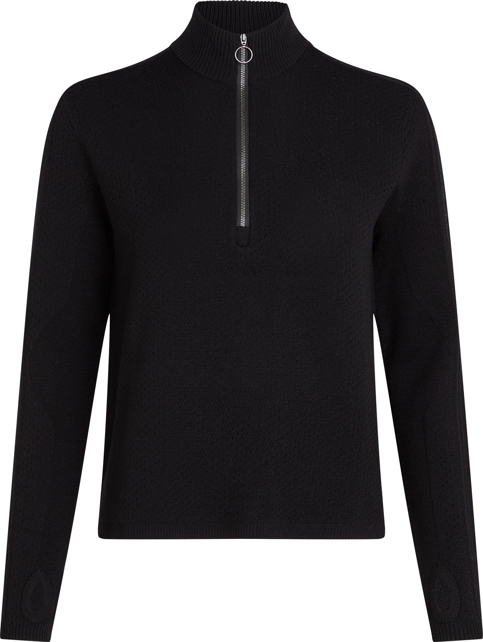 Icebreaker Women's Icebreaker Anniversary Original Longsleeve Half Zip Black