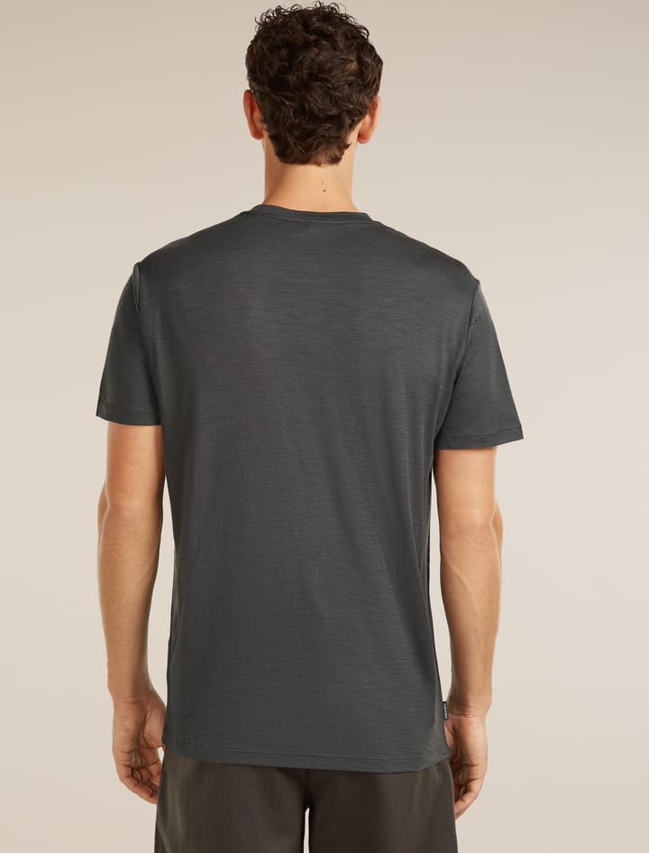 Icebreaker M Mer 150 Tech Lite Ss Tee Bear Catch Abyss Icebreaker