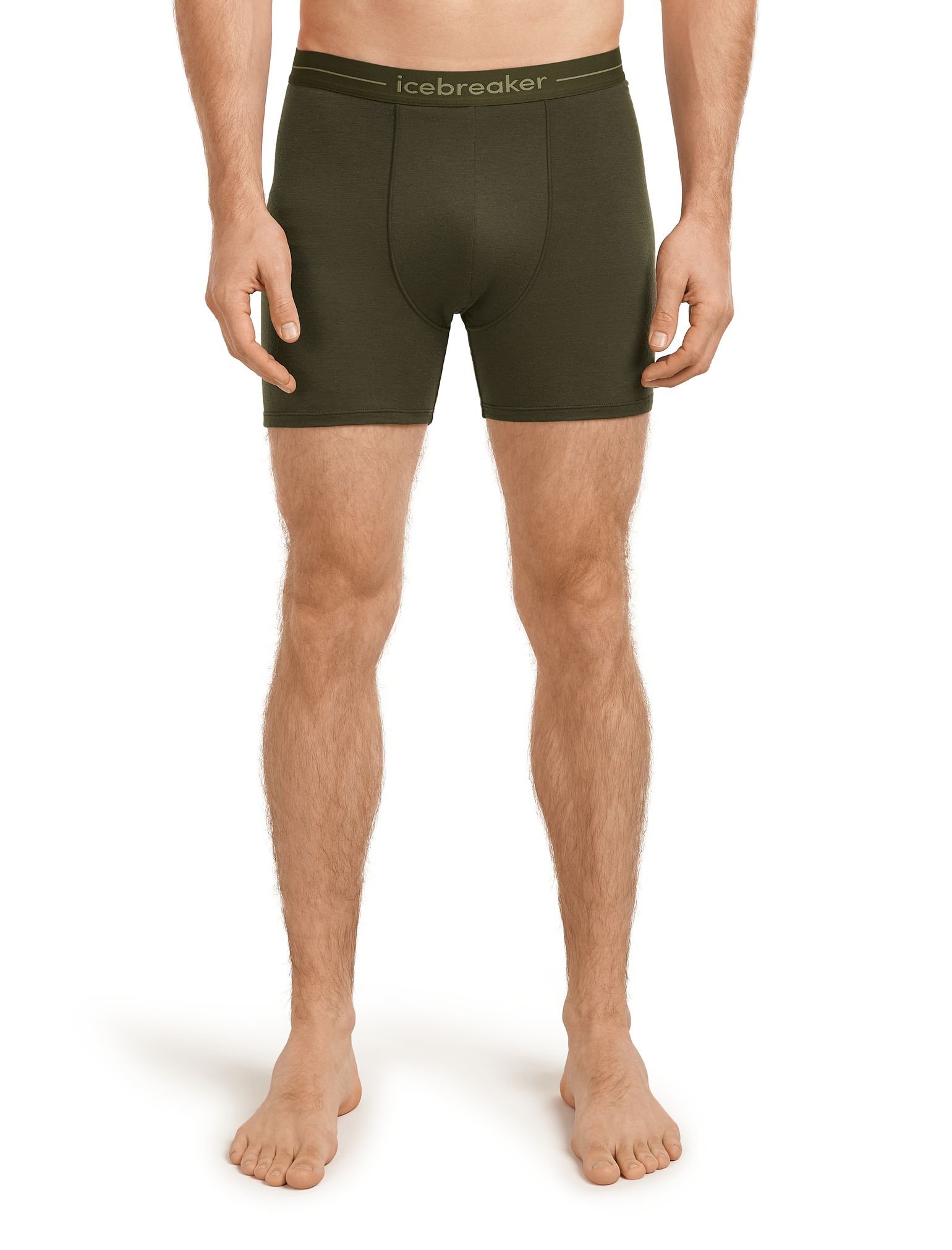 Icebreaker Men's Anatomica Boxers Dk Loden