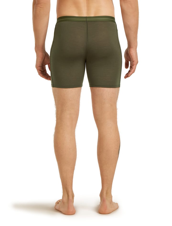 Icebreaker Men's Anatomica Long Boxers Dk Loden Icebreaker