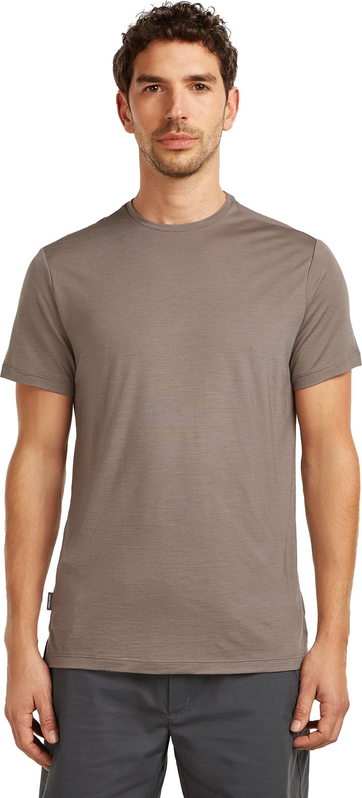 Icebreaker Men's Merino 125 Cool-Lite™ Sphere III Short Sleeve Tee Porcini Icebreaker