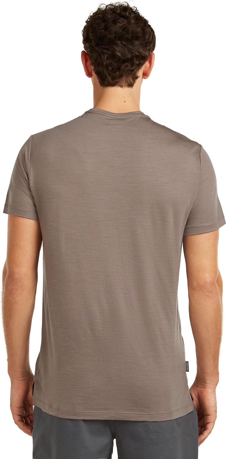 Icebreaker Men's Merino 125 Cool-Lite™ Sphere III Short Sleeve Tee Porcini Icebreaker