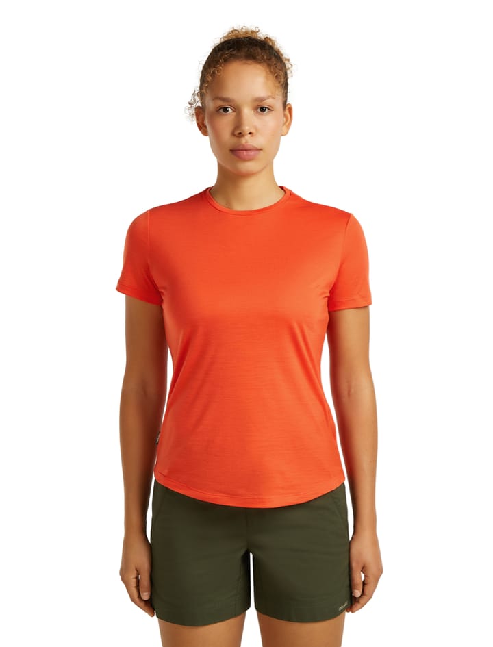 Icebreaker Women Merino 125 Cool-Lite™ Sphere Iii Ss Tee Fervid Icebreaker