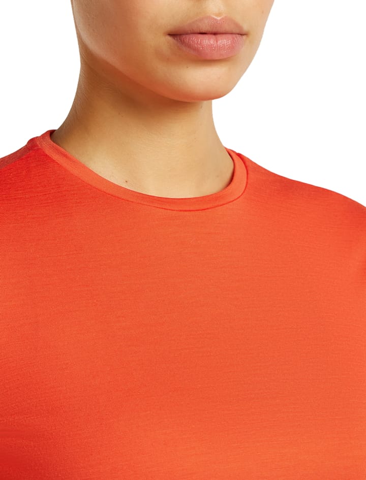 Icebreaker Women Merino 125 Cool-Lite™ Sphere Iii Ss Tee Fervid Icebreaker