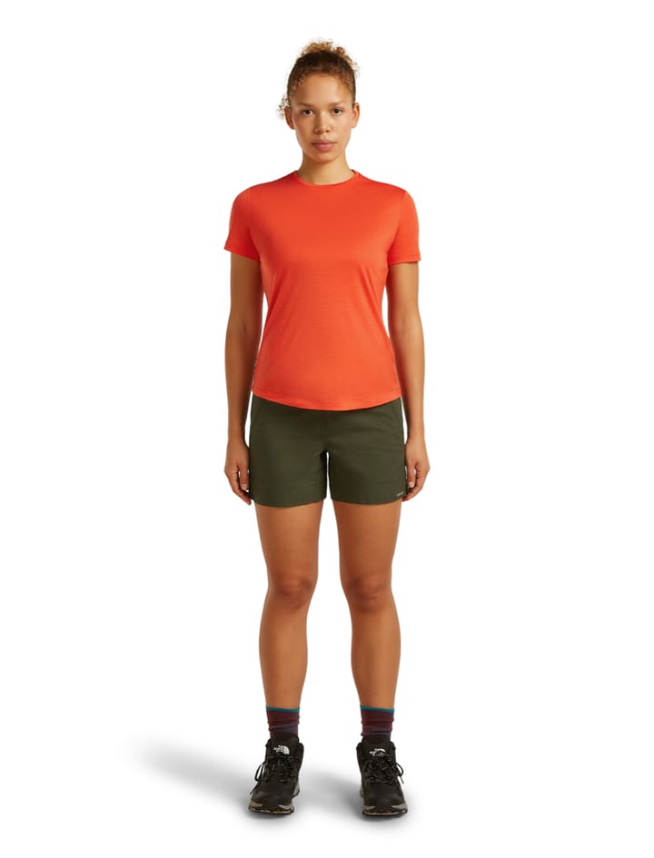 Icebreaker Women Merino 125 Cool-Lite™ Sphere Iii Ss Tee Fervid Icebreaker