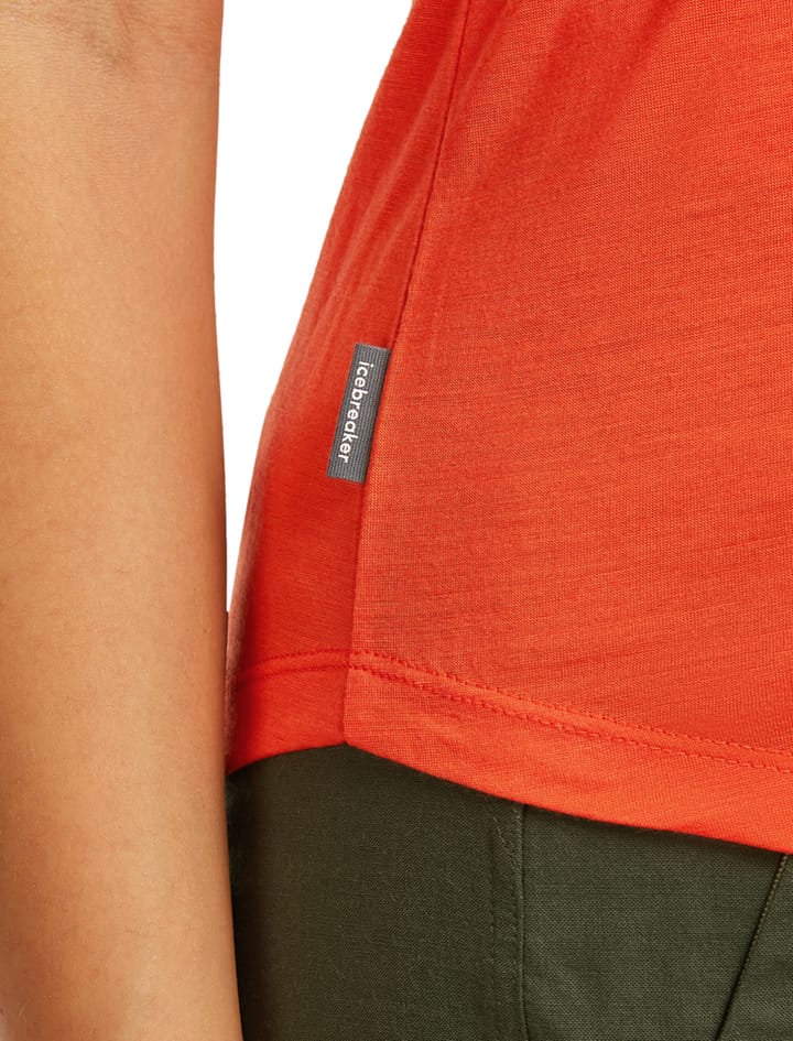 Icebreaker Women Merino 125 Cool-Lite™ Sphere Iii Ss Tee Fervid Icebreaker