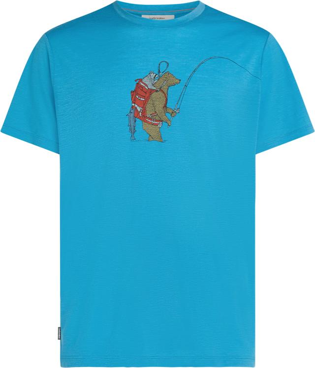 Icebreaker Men's Merino 150 Tech Lite Ss Tee Bear Catch