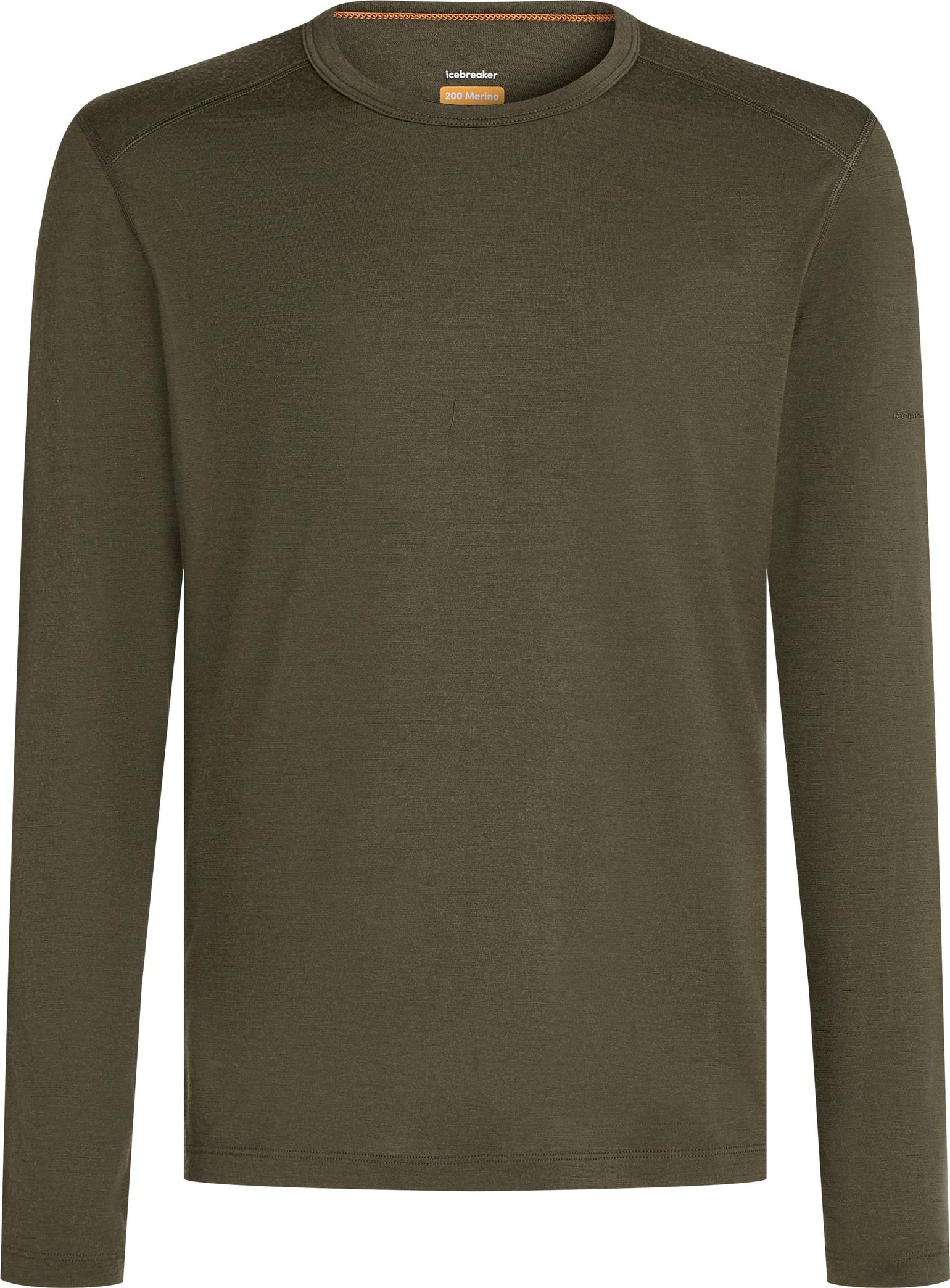 Icebreaker Men's 200 Oasis Long Sleeve Crewe Dk Loden