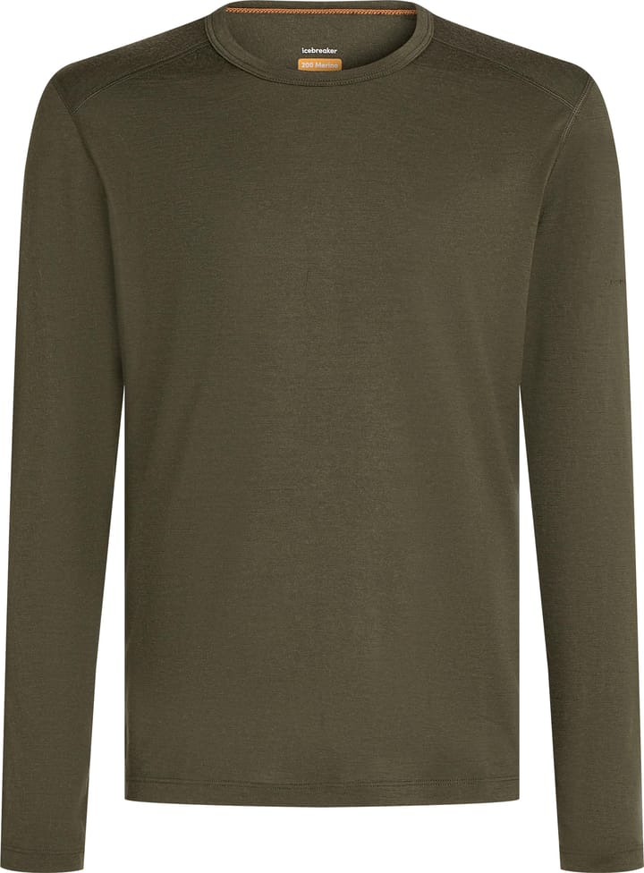 Icebreaker Men's 200 Oasis Long Sleeve Crewe Dk Loden Icebreaker