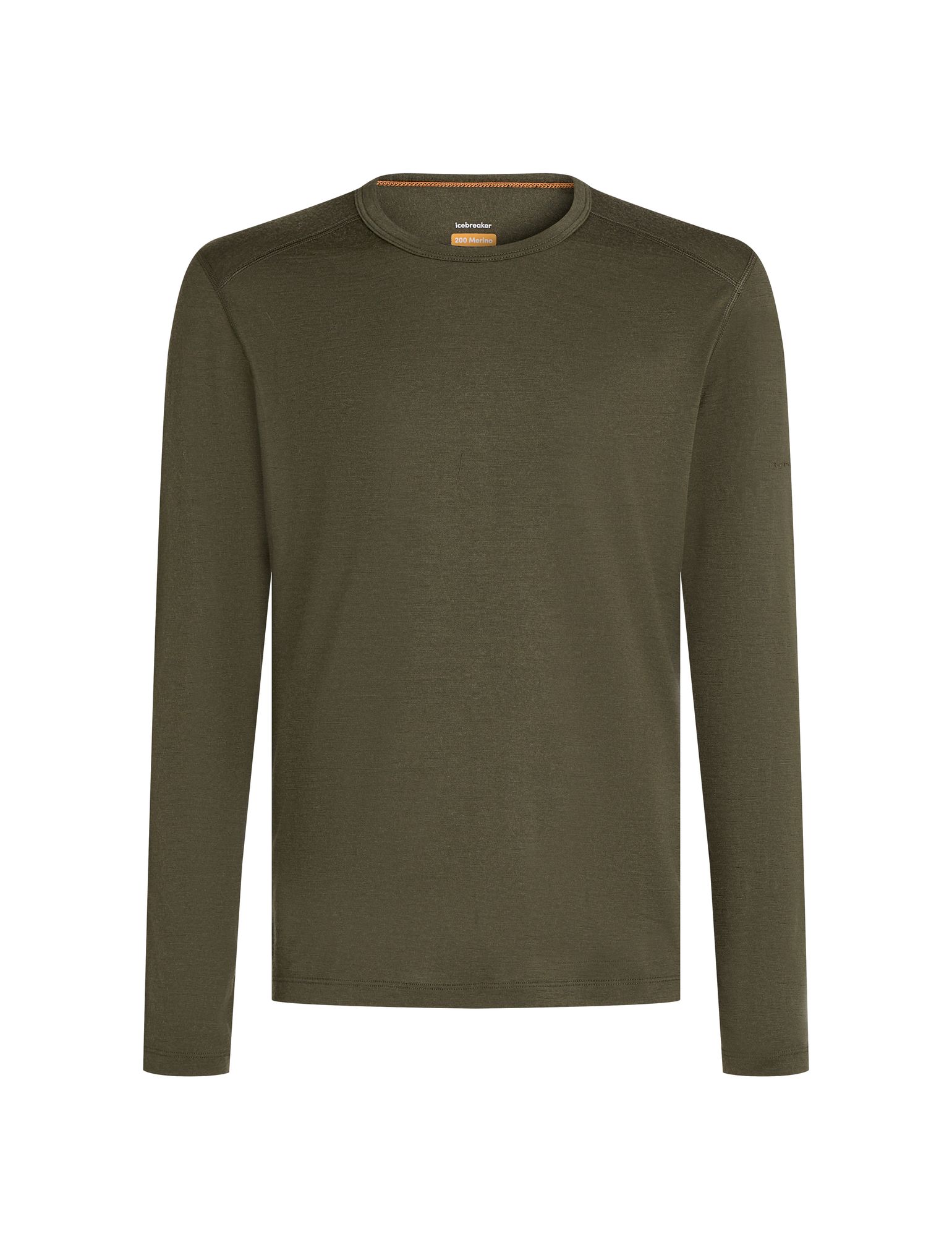 Men's 200 Oasis Long Sleeve Crewe Dk Loden