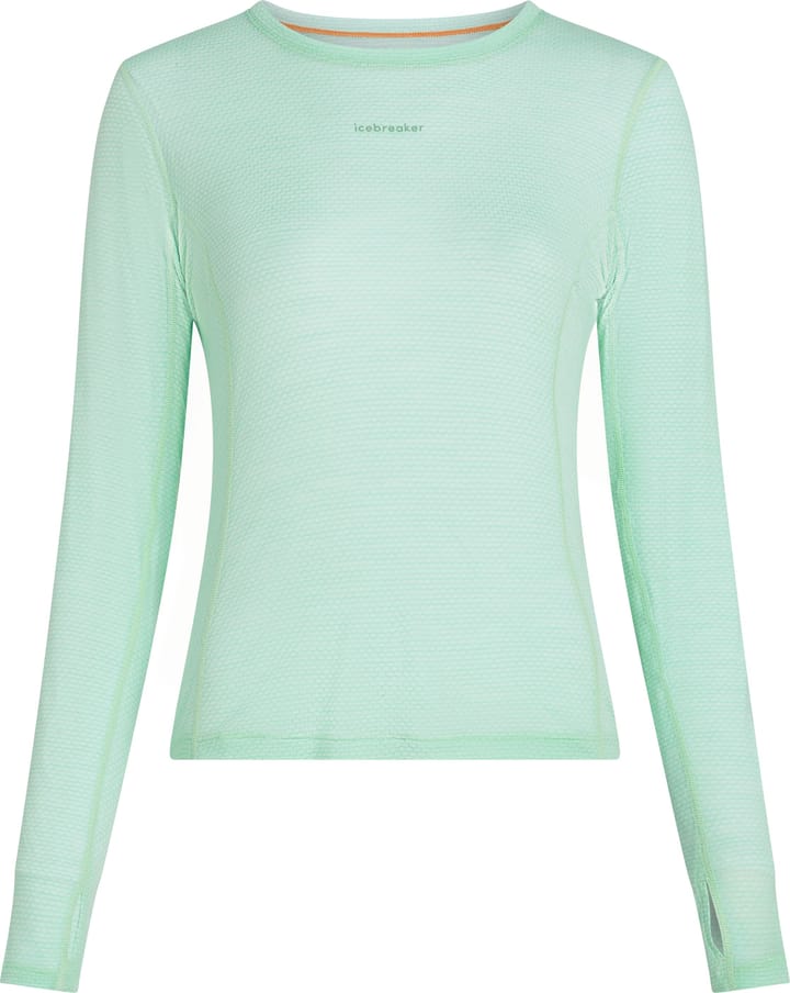 Women's Merino 75 Cool-Lite Featherlight Longsleeve Crewe Mint Icebreaker