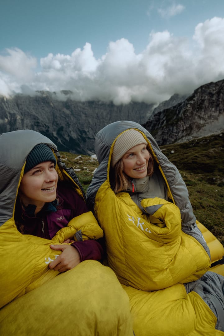 Rab Women's Neutrino Down Sleeping Bag -6°C Zinc/Dark Pollen Rab