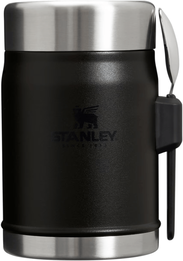 Stanley Legendary Classic Food Jar + Spork 0,4 L Black 2.0 Stanley