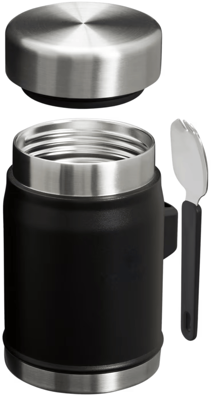 Stanley Legendary Classic Food Jar + Spork 0,4 L Black 2.0 Stanley