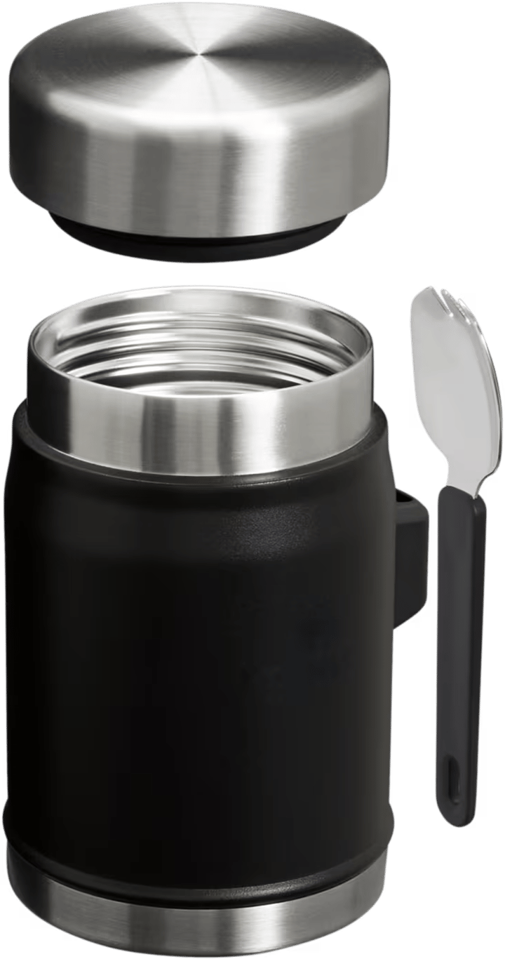 Stanley Legendary Classic Food Jar + Spork 0,4 L Black 2.0 Stanley