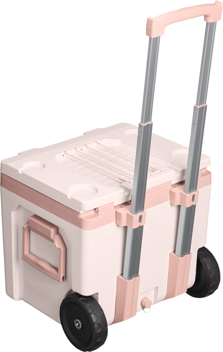 Stanley Cold-For-Days Wheeled Outdoor Cooler 47,3 L Rose Quartz Stanley