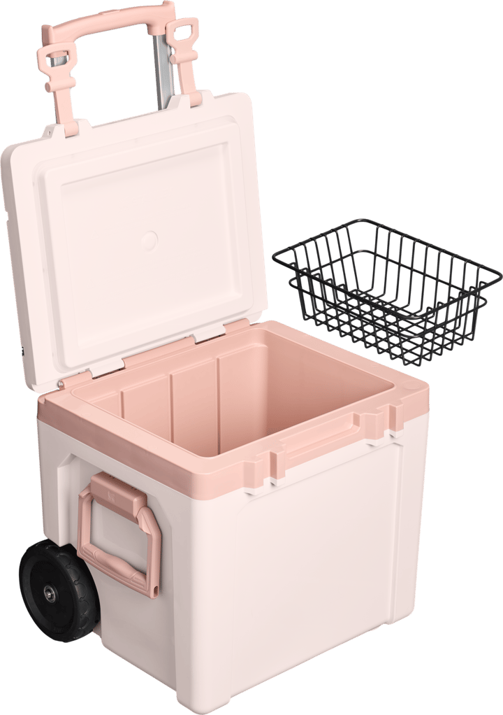 Stanley Cold-For-Days Wheeled Outdoor Cooler 47,3 L Rose Quartz Stanley