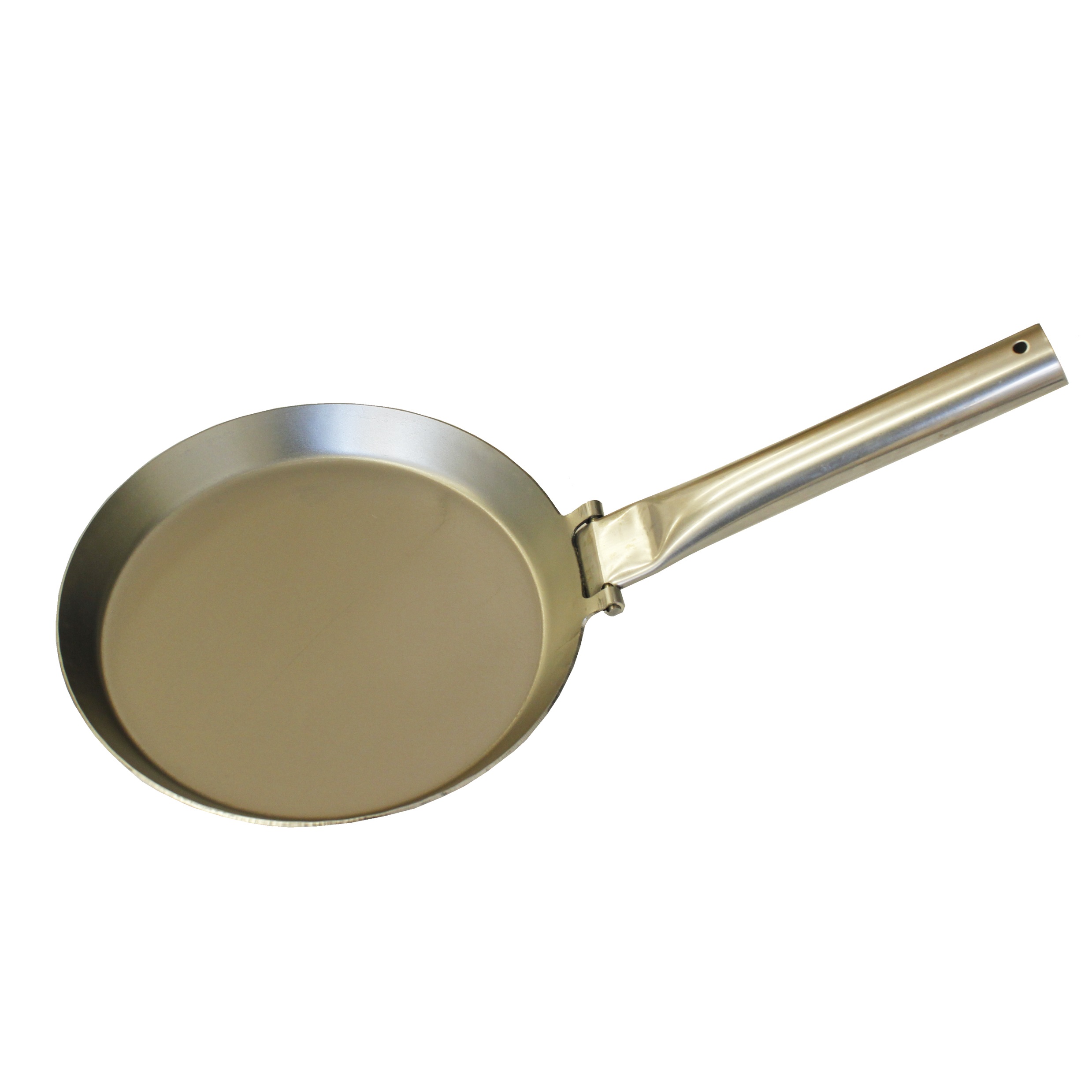 Camping Frying Pan Folding Handle Steel