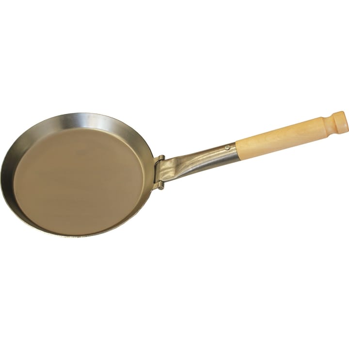 Stabilotherm Camping Frying Pan Folding Handle Steel/Wood Stabilotherm