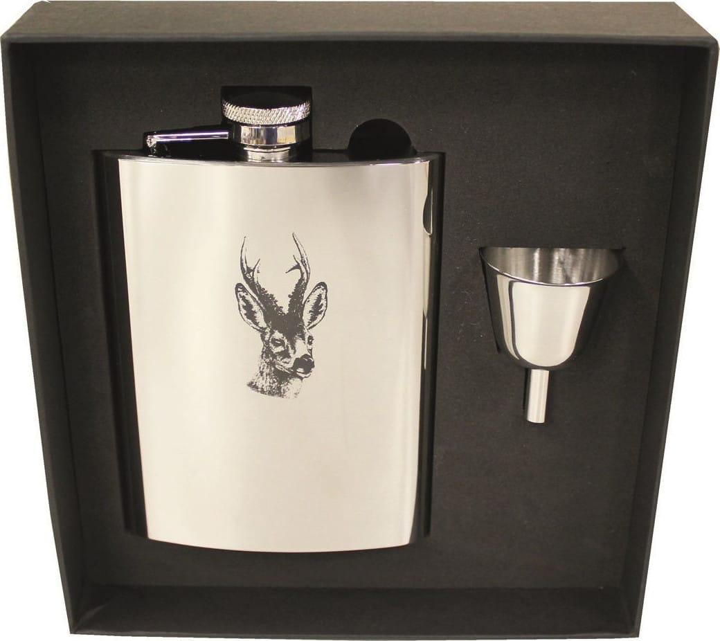 Stabilotherm Pocket Flask 0,2 L + Gift Box  Roe Deer