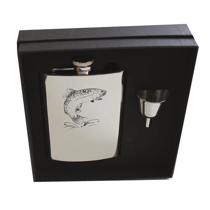 Pocket Flask 0,2 L + Gift Box  Moose - Stainless Steel Stabilotherm