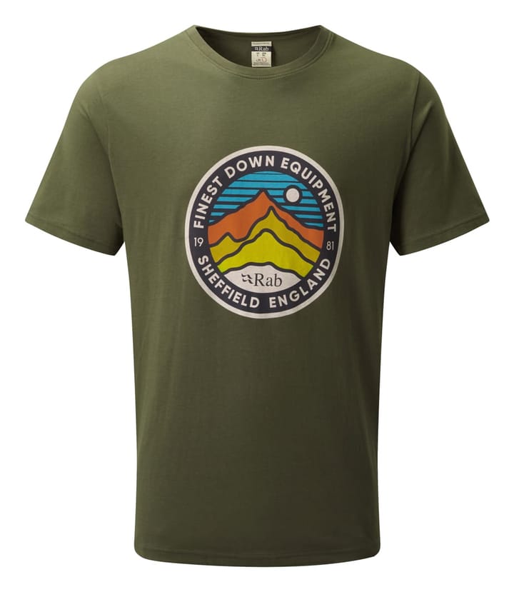 Rab Men's Stance 3 Peaks Tee Army Rab