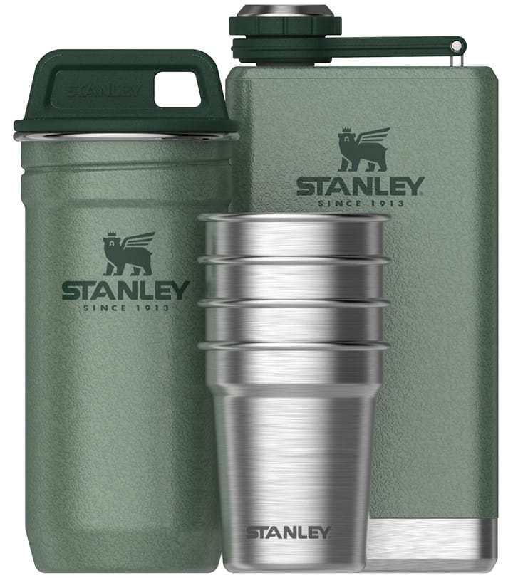 Stanley Adventure Shot + Flask Gift Set Hammertone Green Stanley