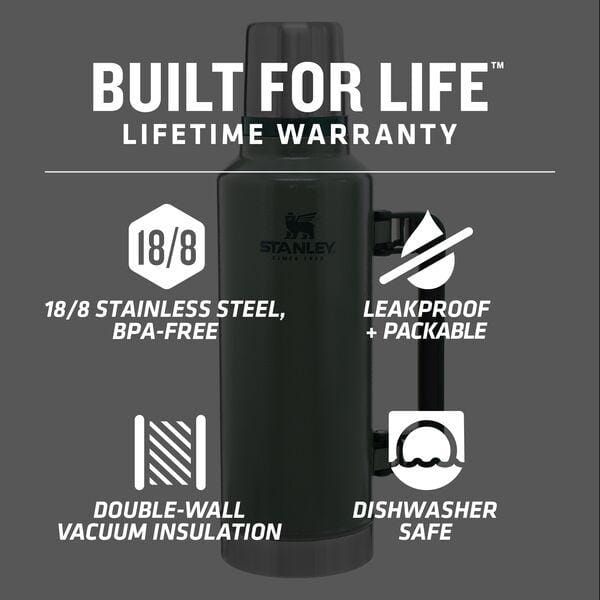 Stanley Classic Bottle 1.9L Matte Black Stanley