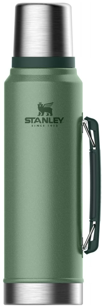 Stanley Classic Bottle 1.0L Hammertone Green Stanley