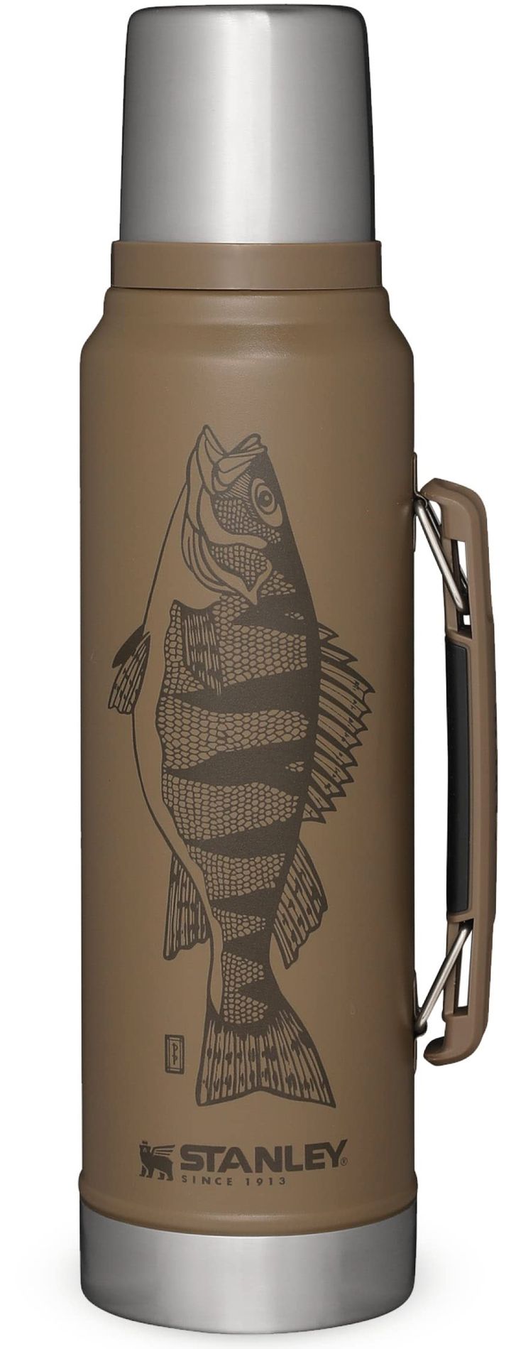 Stanley Classic Vacuum Bottle 1 L Tan Peter Perch Stanley
