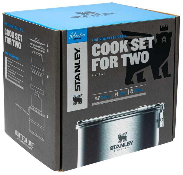 Stanley Cook Set For Two 1 L Steel Stanley Stanley Cook Set For Two 1 L Steel Stanley