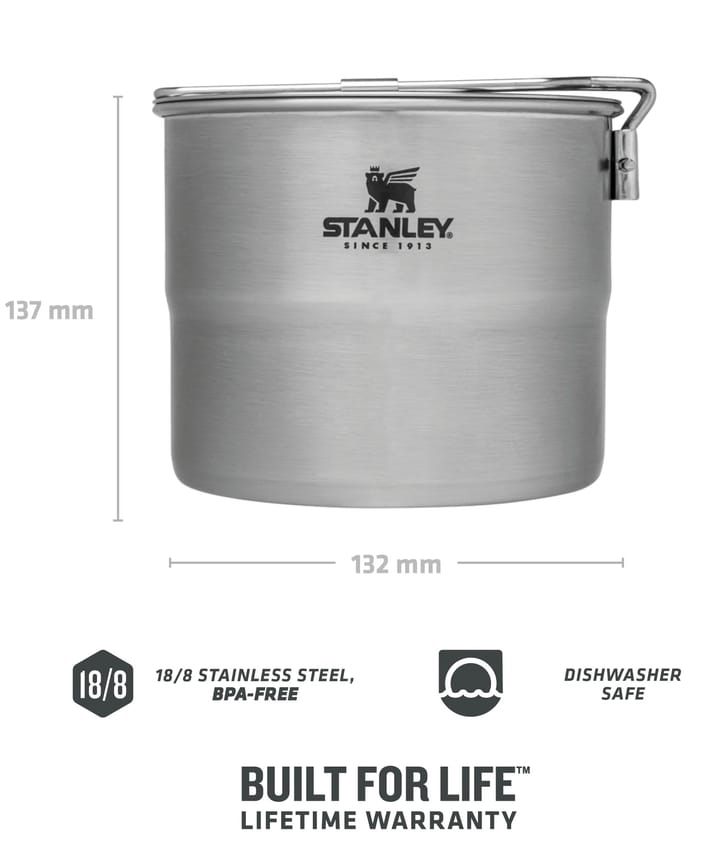 Stanley Cook Set For Two 1 L Steel Stanley Stanley Cook Set For Two 1 L Steel Stanley